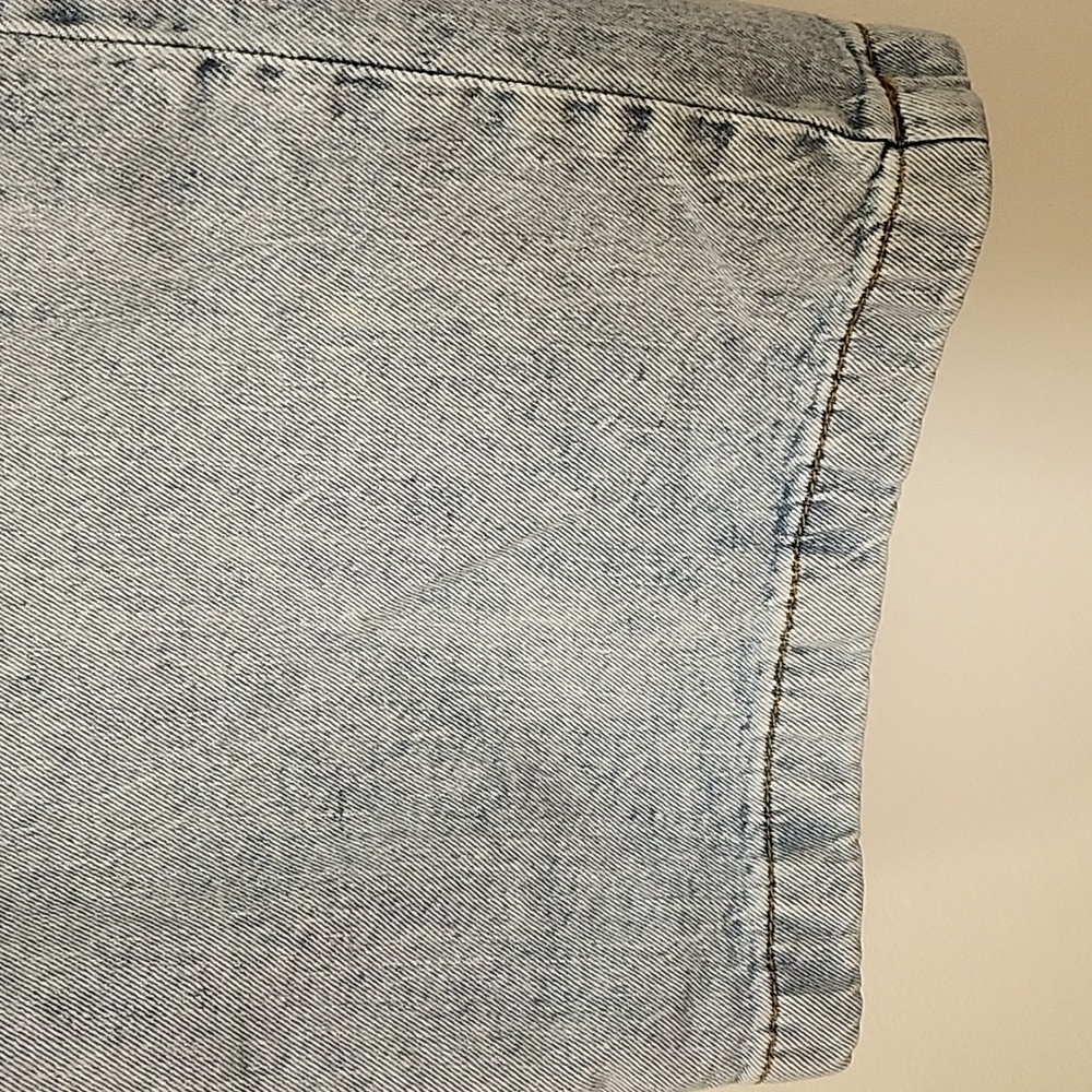 WeWoreWhat Light Wash Blue Wide Leg Jeans - Picture 8 of 16